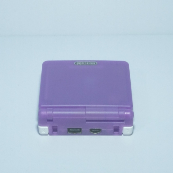 Clear Semi Transparent Purple Nintendo Game Boy Advance SP AGS-001 GBA SP System - Picture 8 of 9
